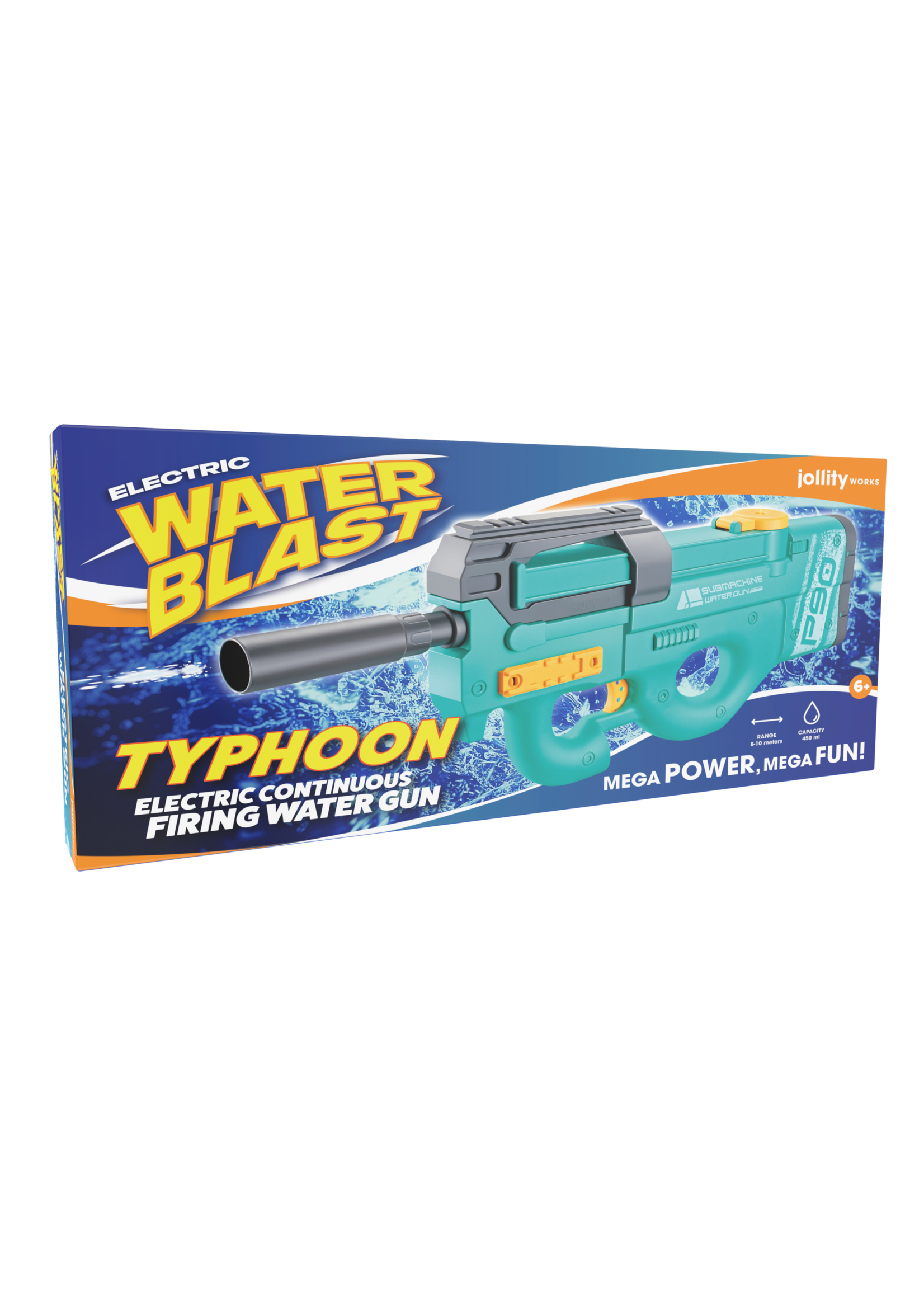 Jolly Waterblast Electric Watergun Typhoon Green