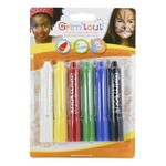 Grimtout GRIMTOUT - 6 schminkpotloden zonder parabenen