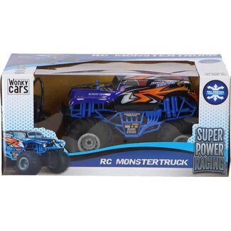 WonkyCars Wonky Cars RC Monstertruck Blue