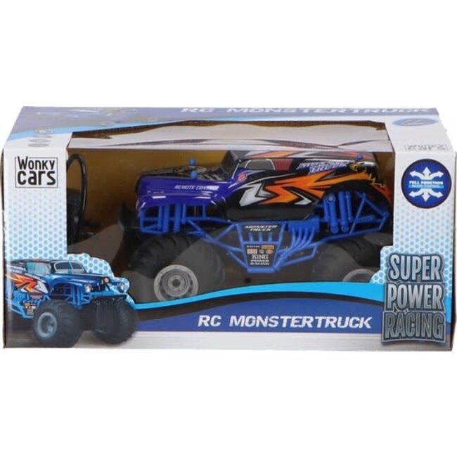 WonkyCars Wonky Cars RC Monstertruck Blue