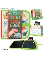 Dinoworld Dino World paint & swipe boek