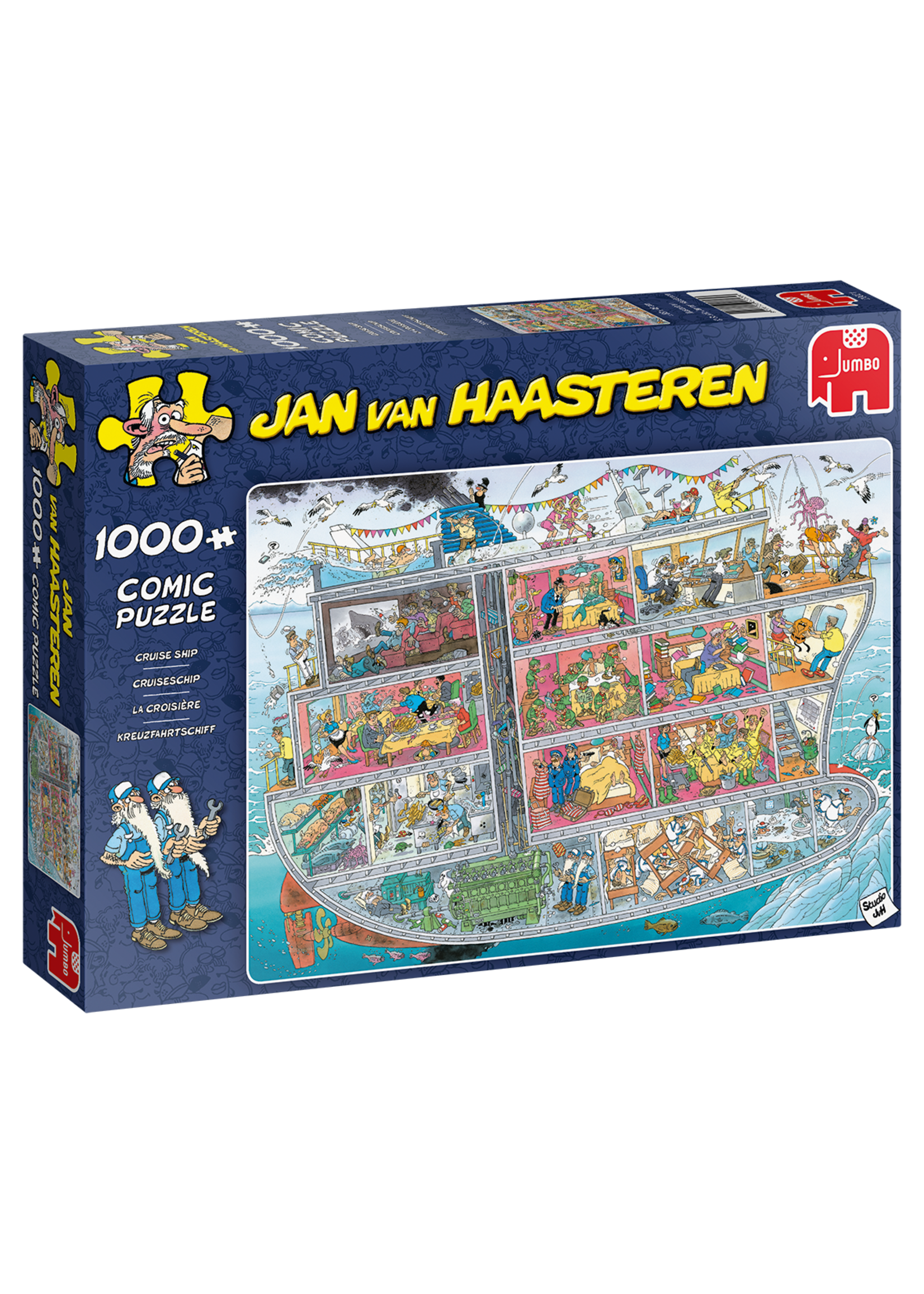 Jumbo Cruiseschip - Jan van Haasteren (1000)