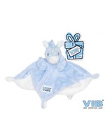 VIB KNUFFELDOEKJE UNICORN BLAUW