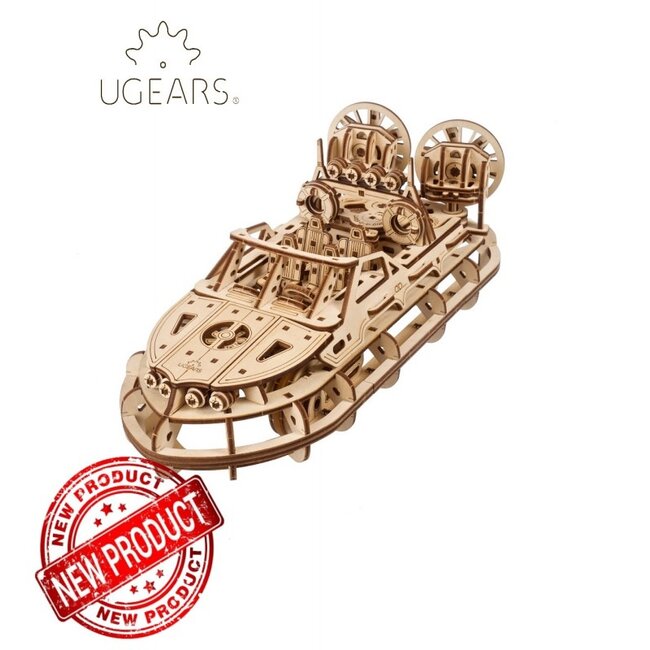 Ugears Ugears Reddingshovercraft - Modelbouw - hout