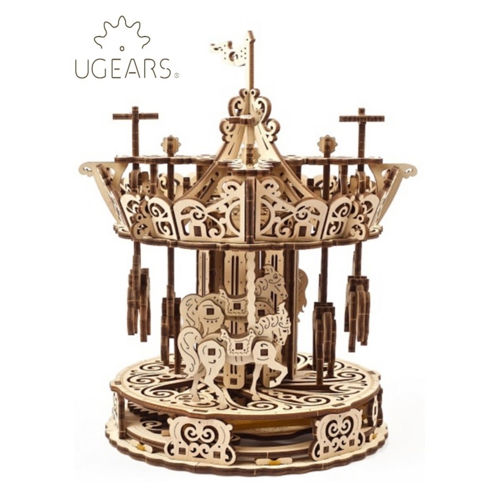 Ugears Ugears - Draaimolen - Modelbouw - Hout