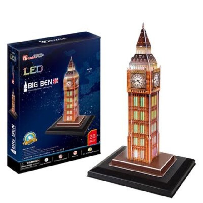 Cubic Fun CUBIC FUN 3D PUZZEL BIG BEN LED