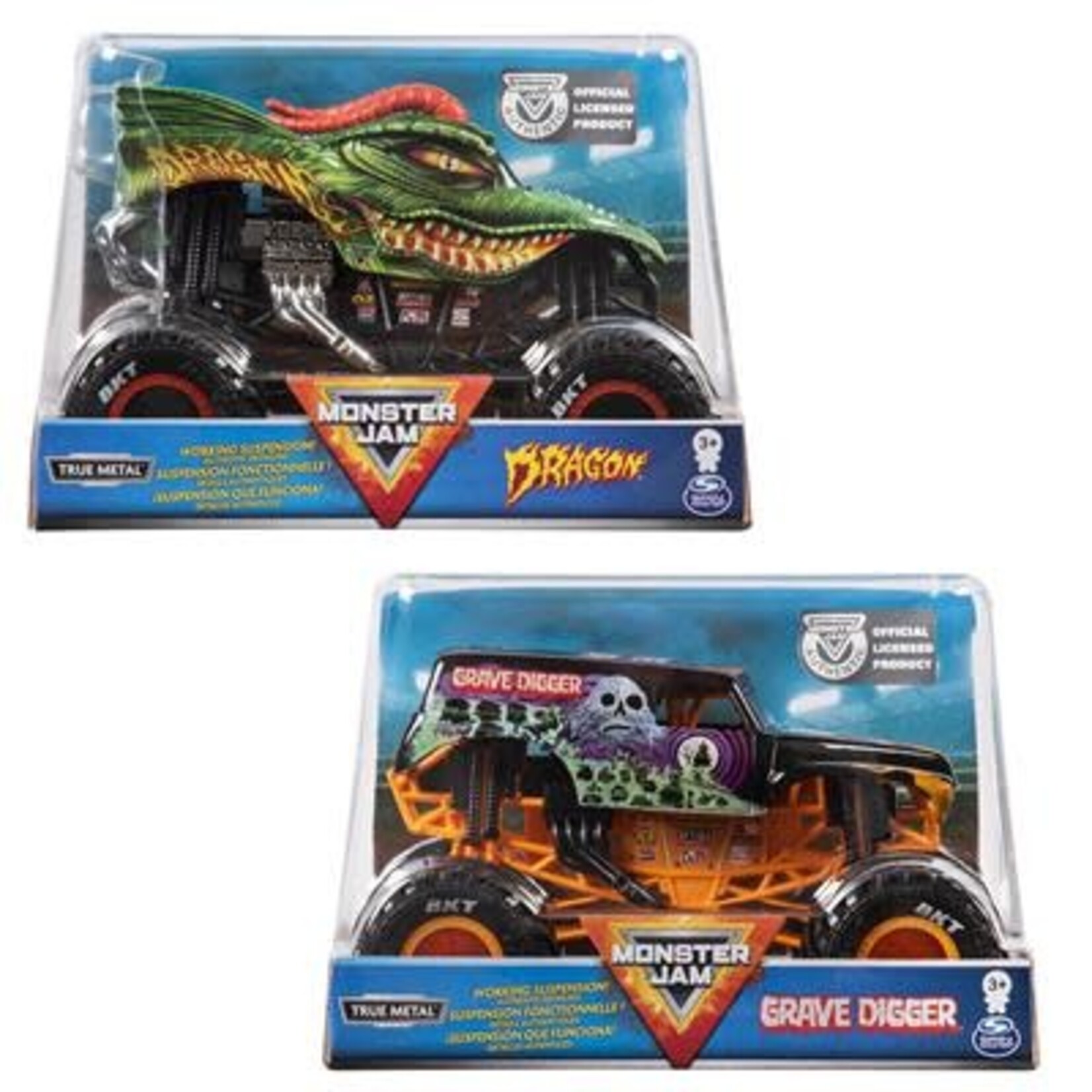 Monster Jam MONSTER JAM 1:24 DIE CAST TRUCKS ASS.