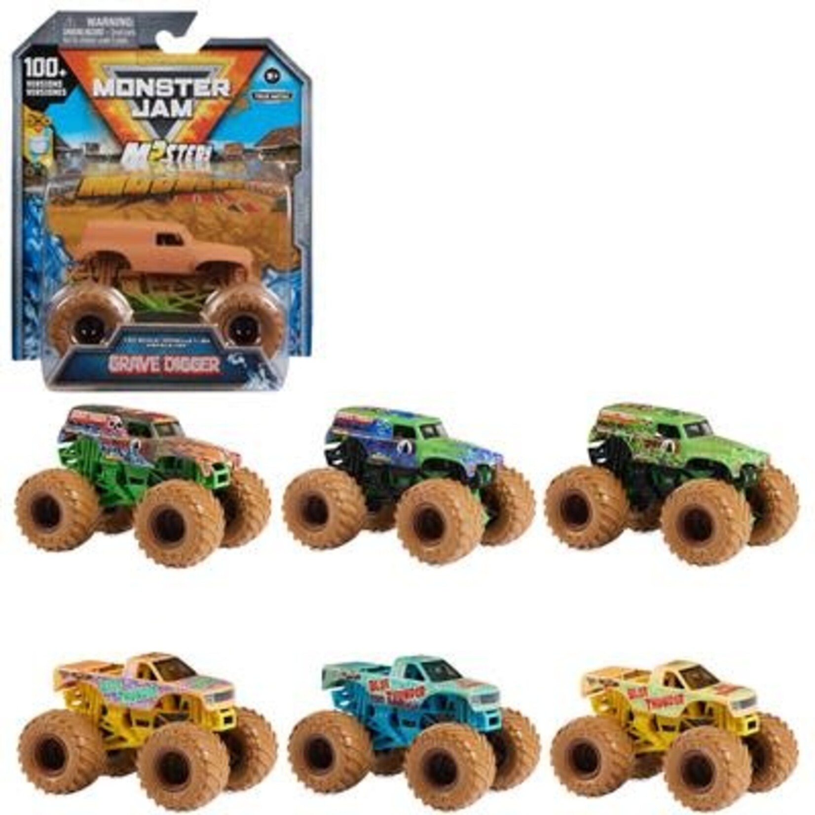 Monster Jam MONSTER JAM 1:64 MYSTERY MUDDERS 1-PACK ASS