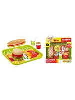 Jollylife JollyLife - Fastfood set - Speelgoed keuken accessoires - Medium - 21 delig