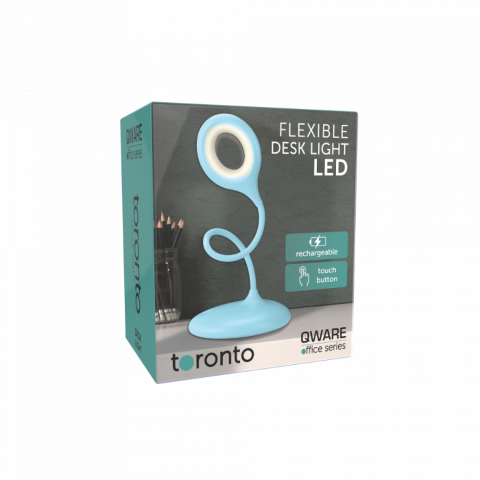 Qware Qware Buro lamp Toronto - Blue