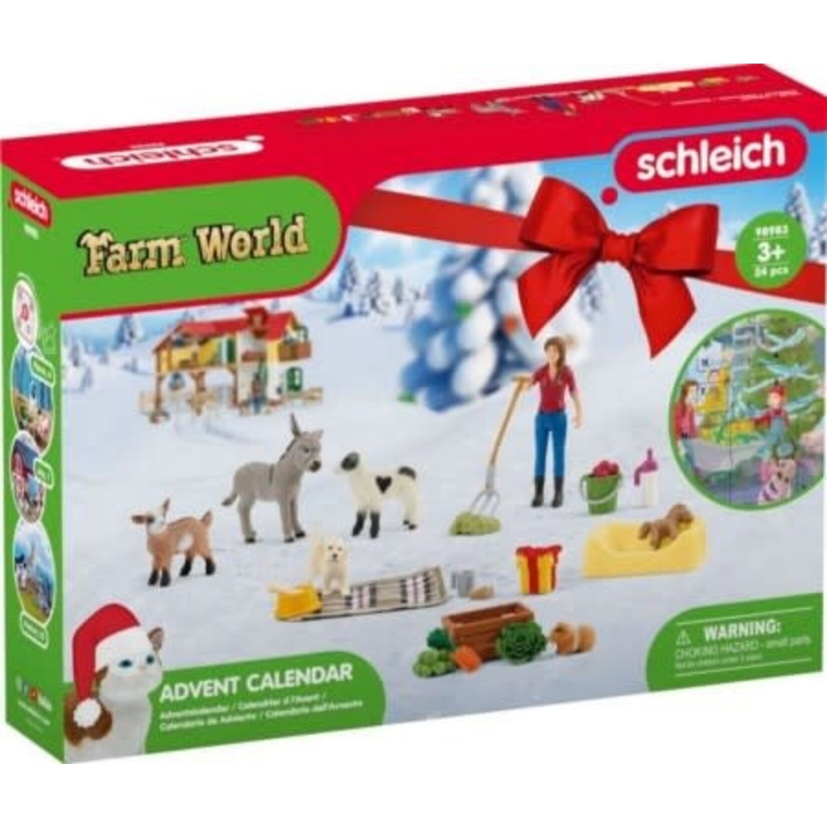 Schleich SCHLEICH - FARM WORLD - 98983 ADVENTKALENDER FARM WORLD 2023