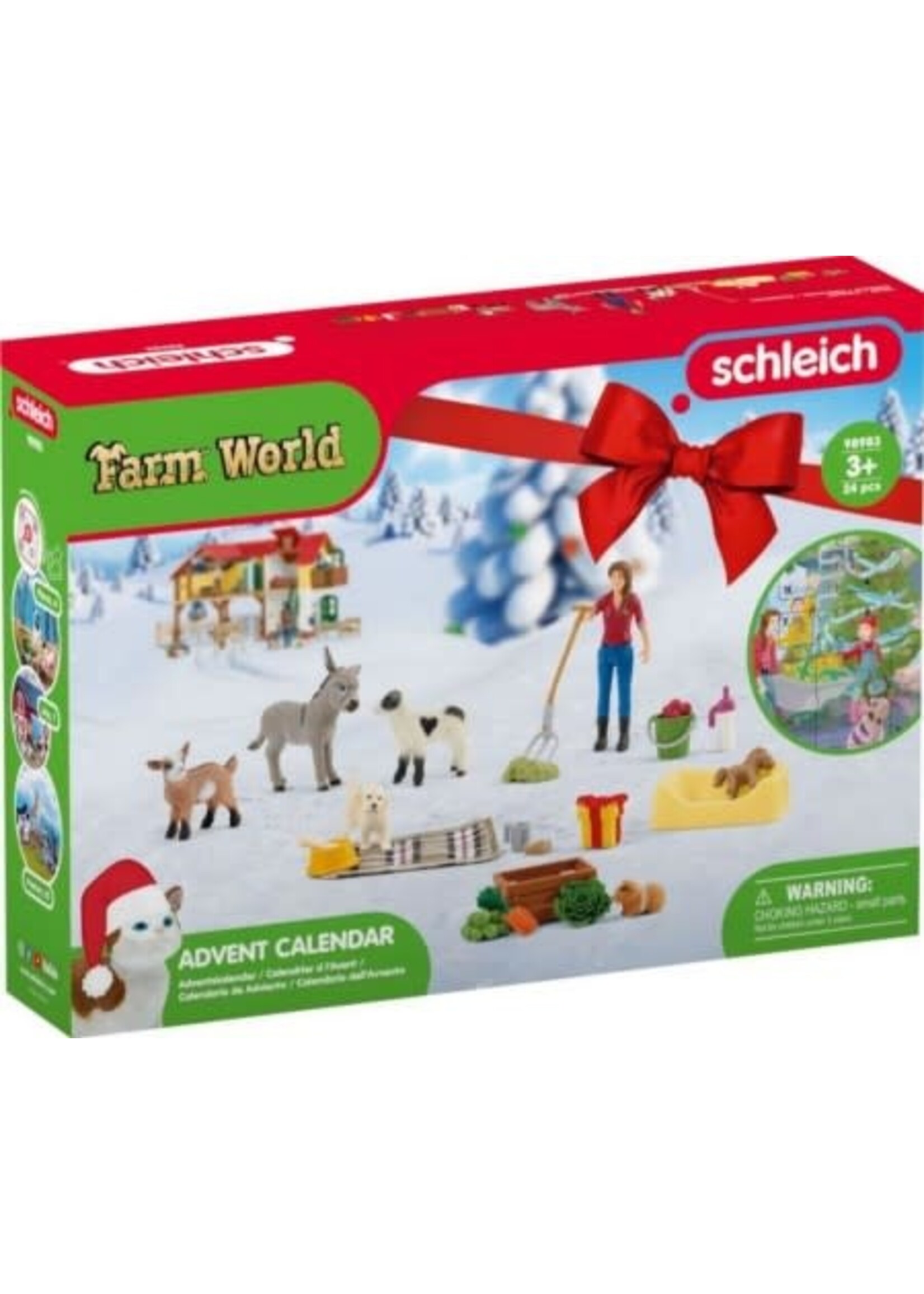 Schleich SCHLEICH - FARM WORLD - 98983 ADVENTKALENDER FARM WORLD 2023