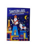 Sinterklaas SINTERKLAAS KLEUR EN SPELLETJESBOEK A4