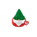 Ty TY TEENY PUFFIES CHRISTMAS GNOME GREEN HAT 10CM