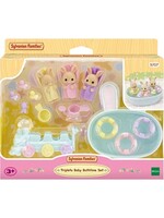 Sylvanian Families SYL.FAM. DRIELING BABY CREME KONIJN BADSPEELSET