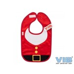 VIB VIB Slabbetje Kerstmannenpak en Baard Rood