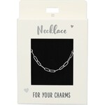 Express Yourself Ketting zilverkleurig grote schakel