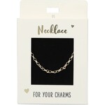 Express Yourself Ketting goudkleurig  medium schakel