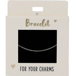 Express Yourself Armband goudkleurig kleine schakel