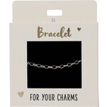 Express Yourself Armband goudkleurig medium schakel