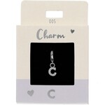 Express Yourself Hanger Letter C zilverkleurig