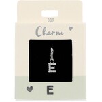 Express Yourself Hanger Letter E zilverkleurig