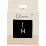 Express Yourself Hanger Letter H zilverkleurig