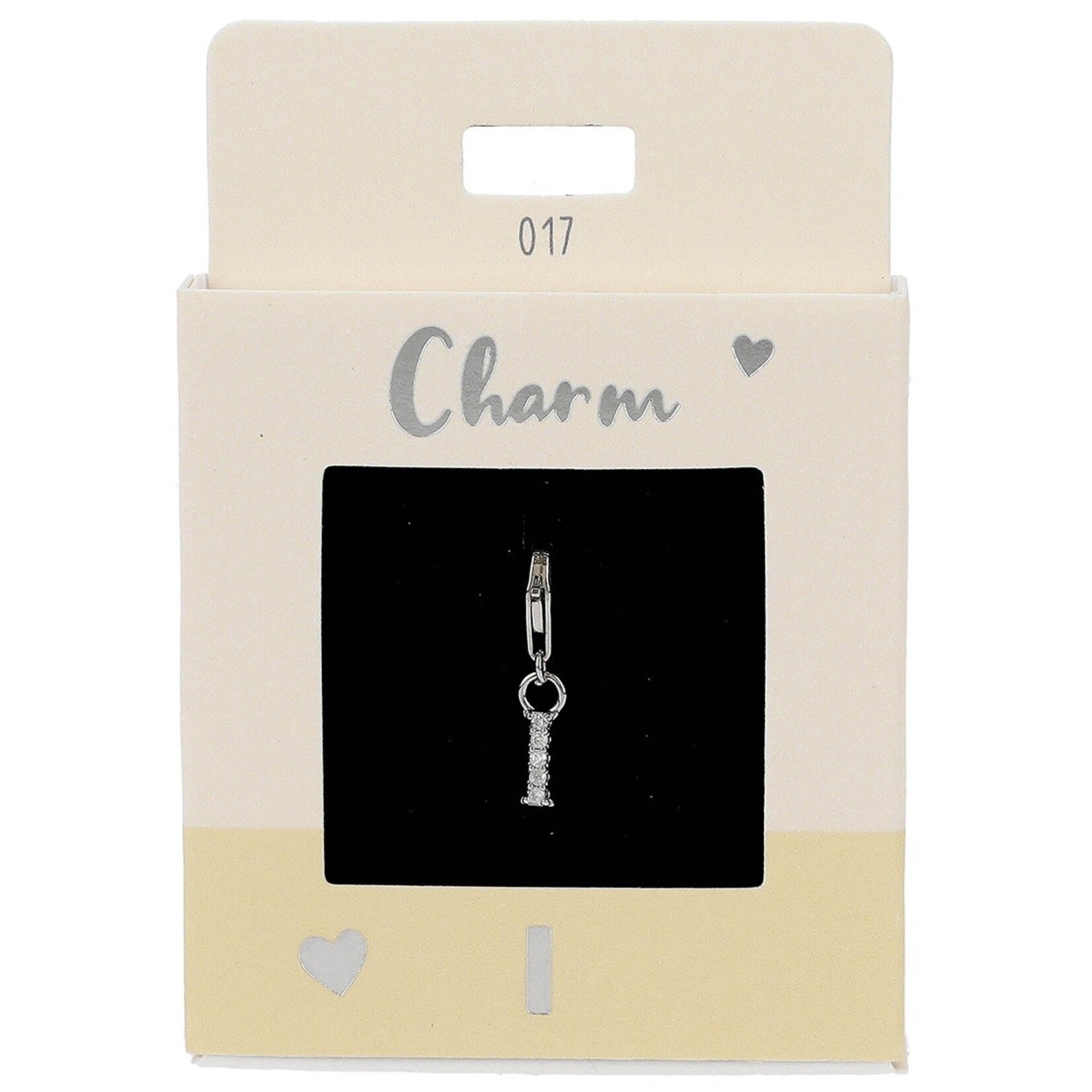 Express Yourself Hanger Letter I zilverkleurig