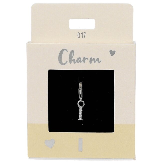 Express Yourself Hanger Letter I zilverkleurig