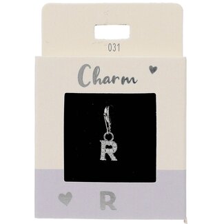 Express Yourself Hanger Letter R zilverkleurig