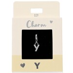 Express Yourself Hanger Letter Y zilverkleurig