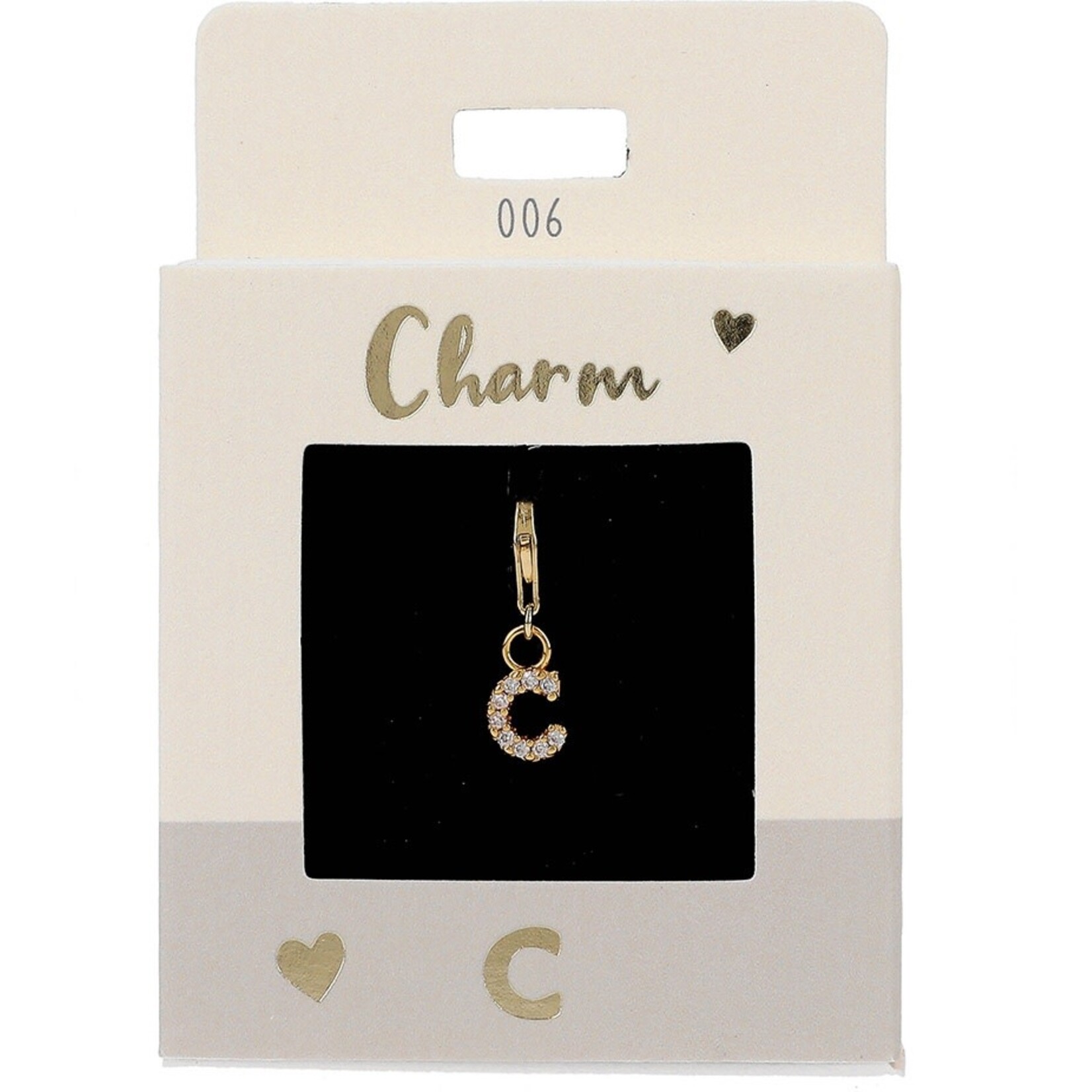 Express Yourself Hanger Letter C goudkleurig