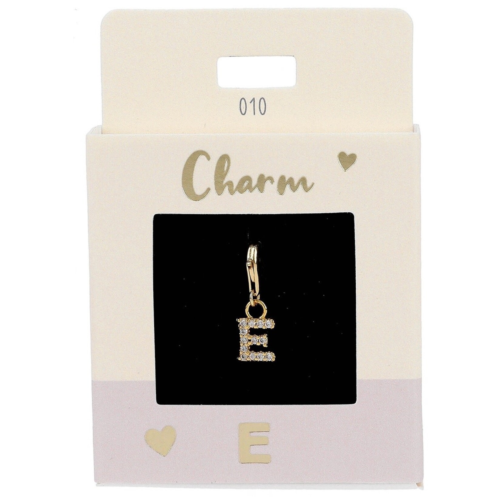Express Yourself Hanger Letter E goudkleurig