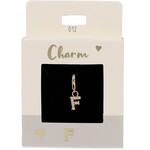 Express Yourself Hanger Letter F goudkleurig