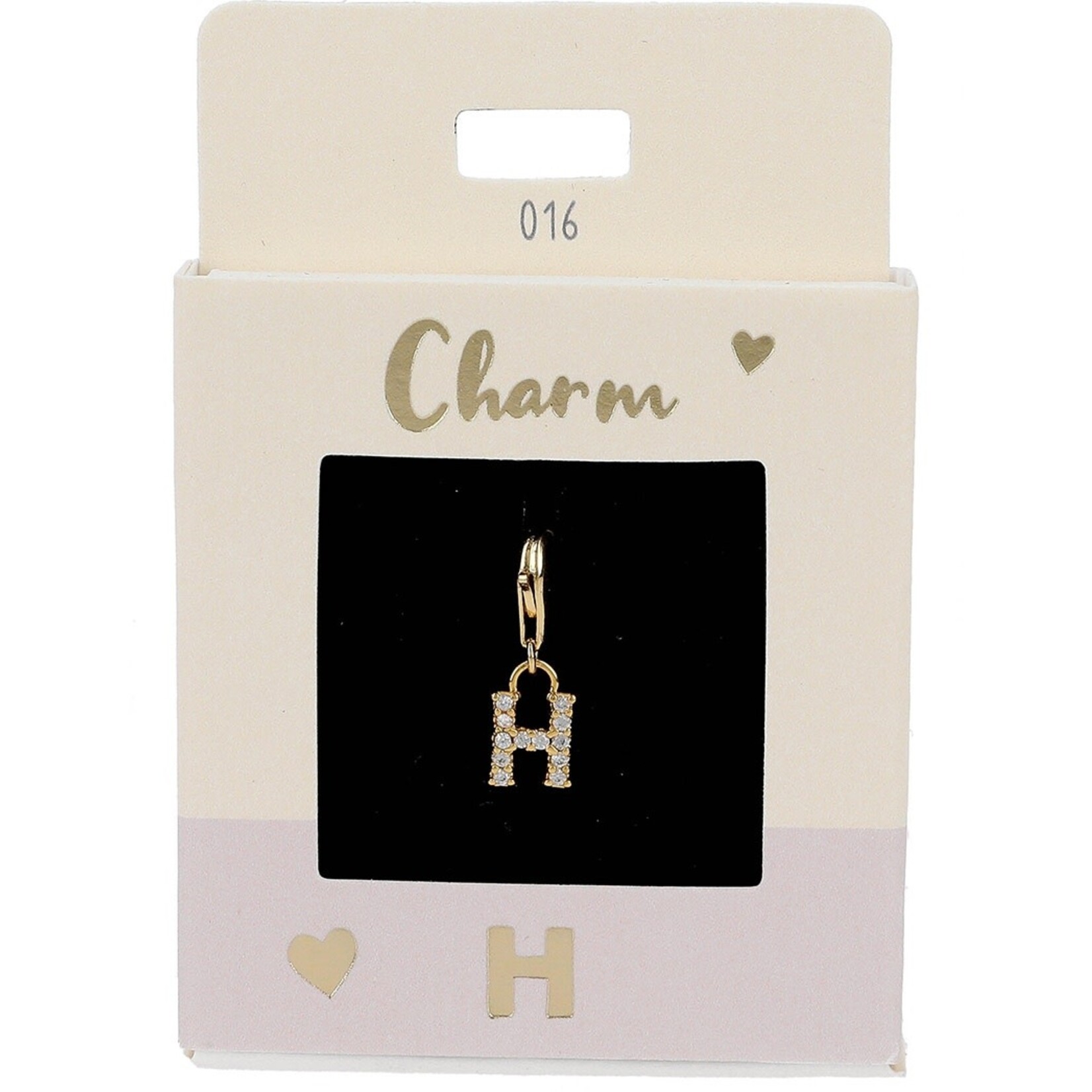 Express Yourself Hanger Letter H goudkleurig
