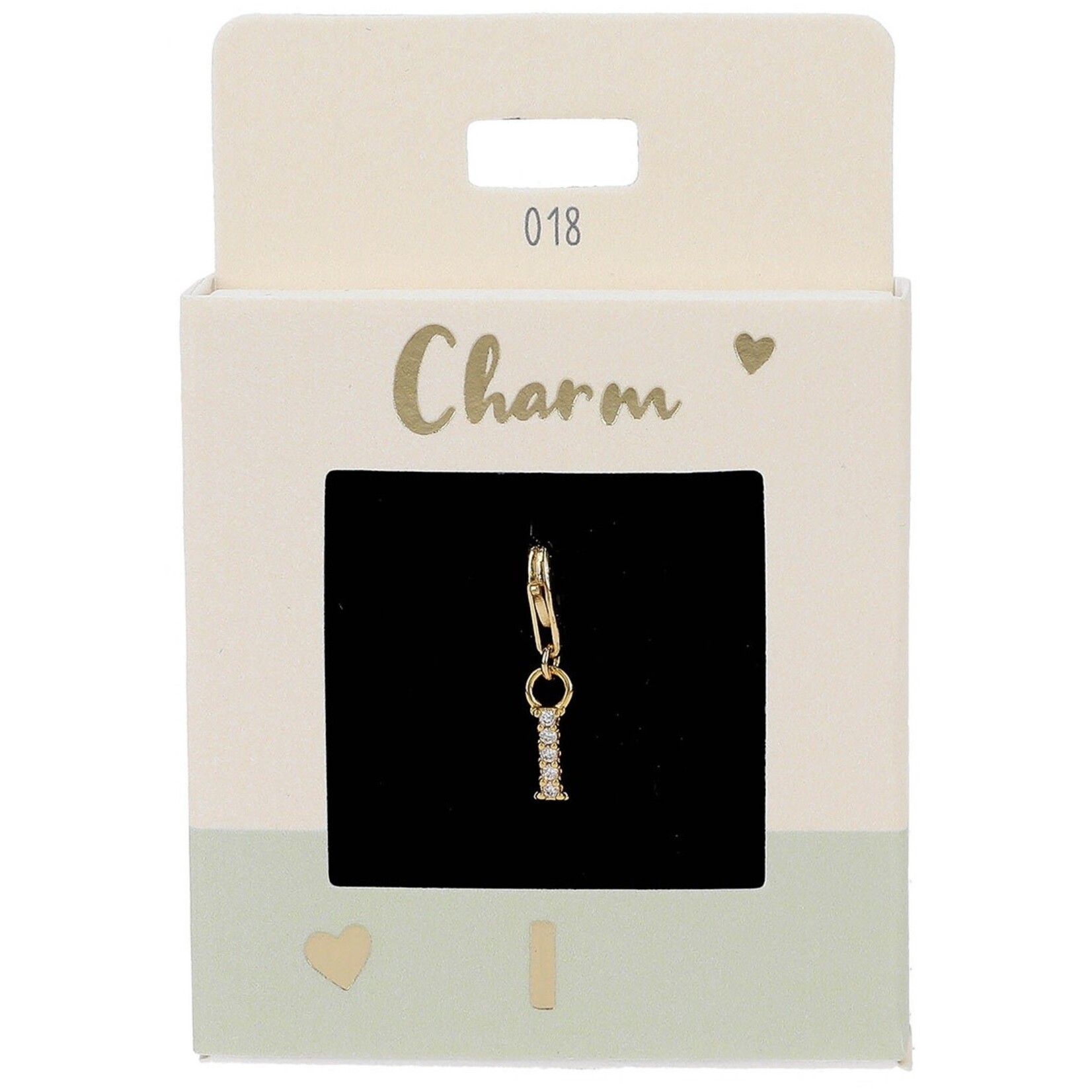 Express Yourself Hanger Letter I goudkleurig