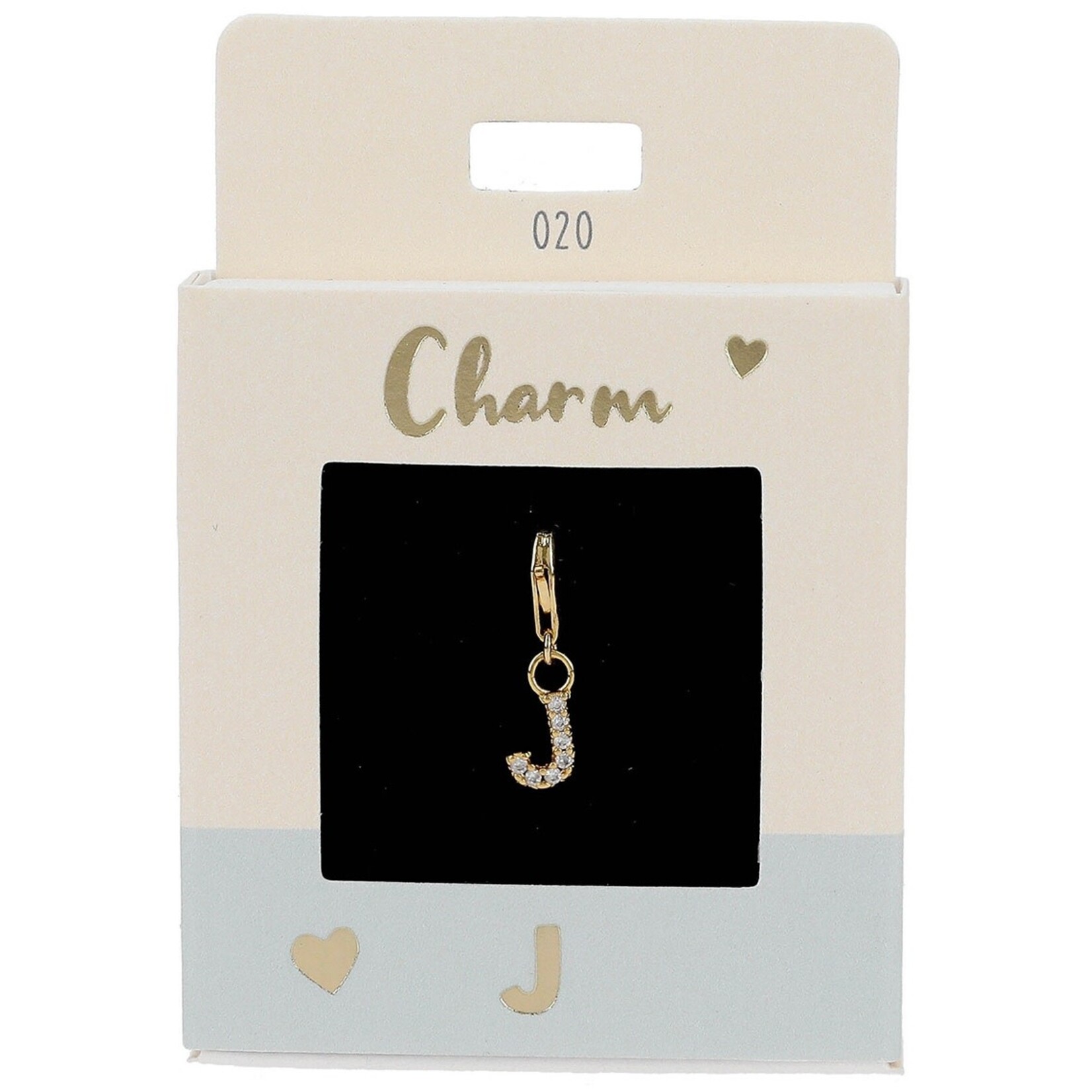 Express Yourself Hanger Letter J goudkleurig