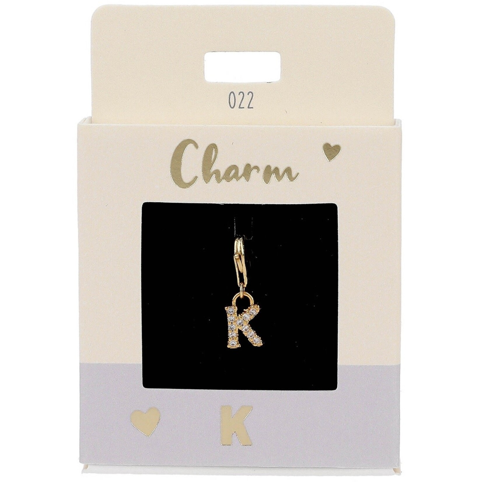 Express Yourself Hanger Letter K goudkleurig