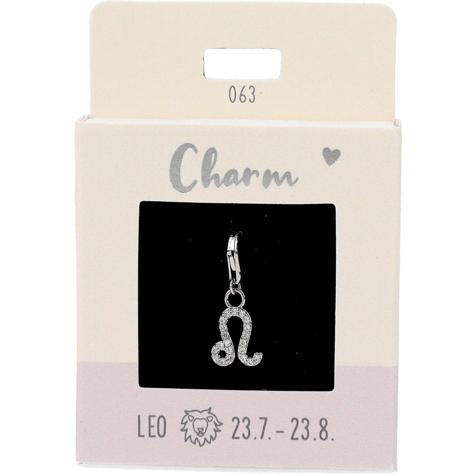 Express Yourself Hanger Sterrenbeeld Leeuw zilverkleurig