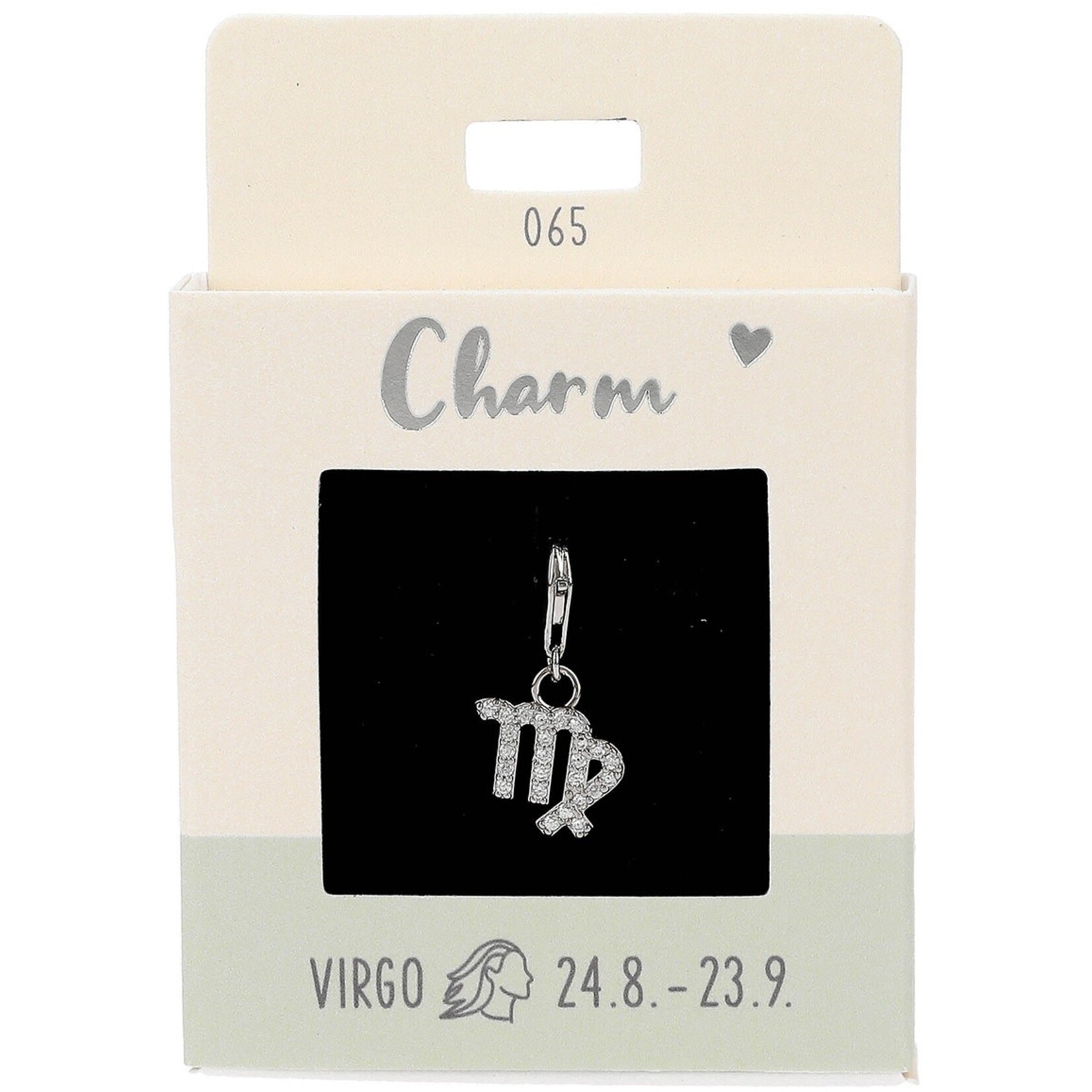 Express Yourself Hanger Sterrenbeeld Maagd zilverkleurig