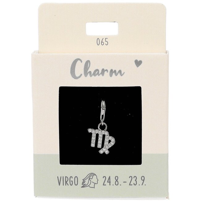 Express Yourself Hanger Sterrenbeeld Maagd zilverkleurig