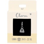 Express Yourself Hanger Sterrenbeeld Weegschaal zilverkleurig