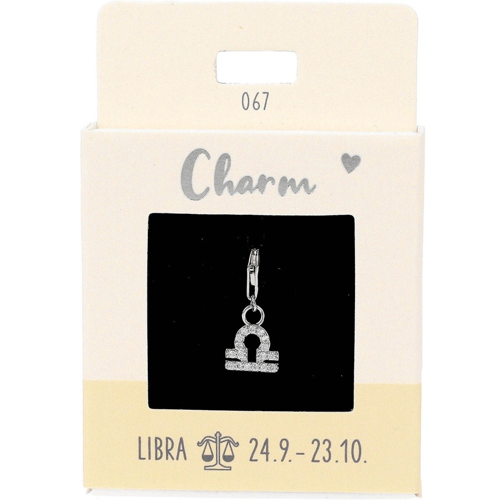 Express Yourself Hanger Sterrenbeeld Weegschaal zilverkleurig