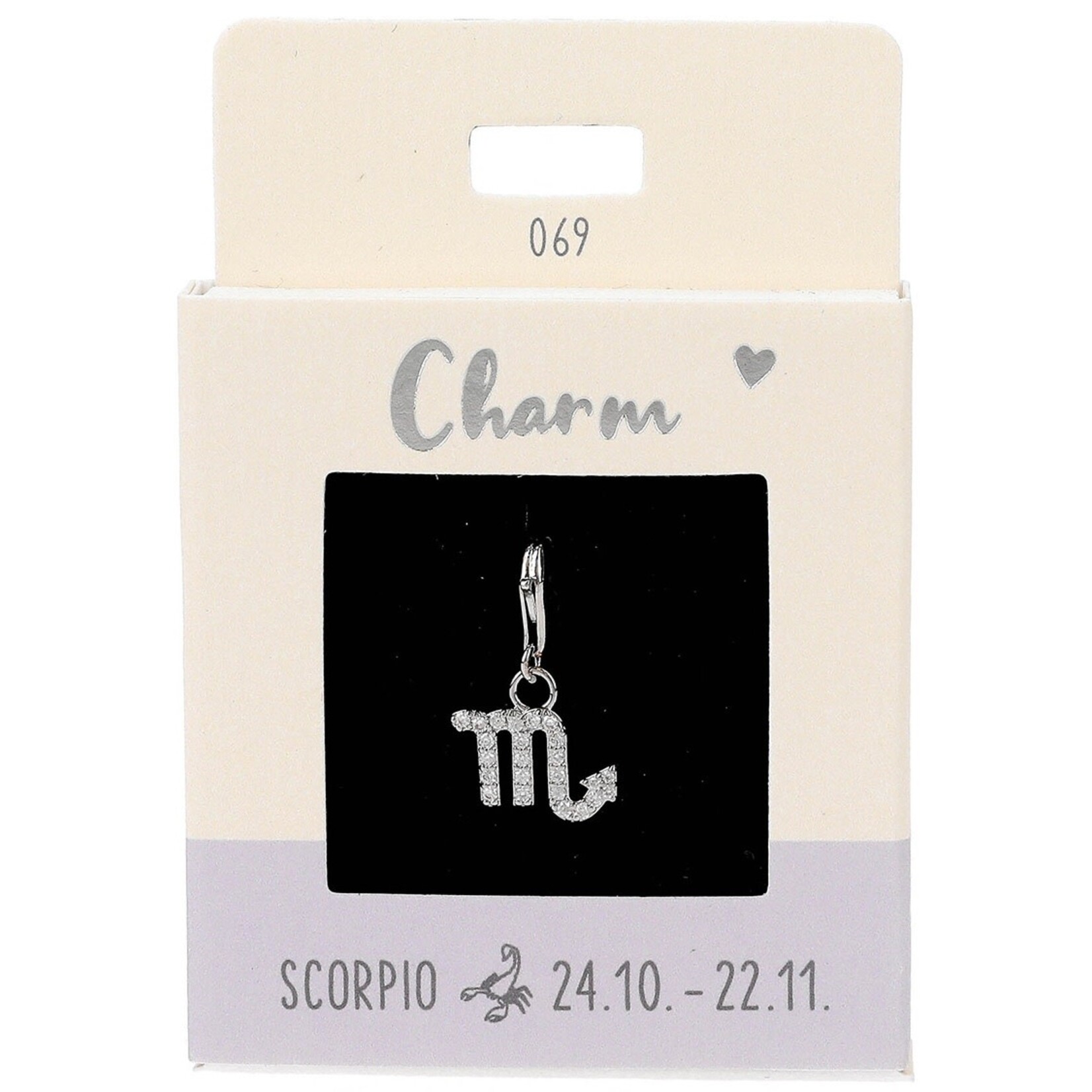 Express Yourself Hanger Sterrenbeeld Schorpioen zilverkleurig