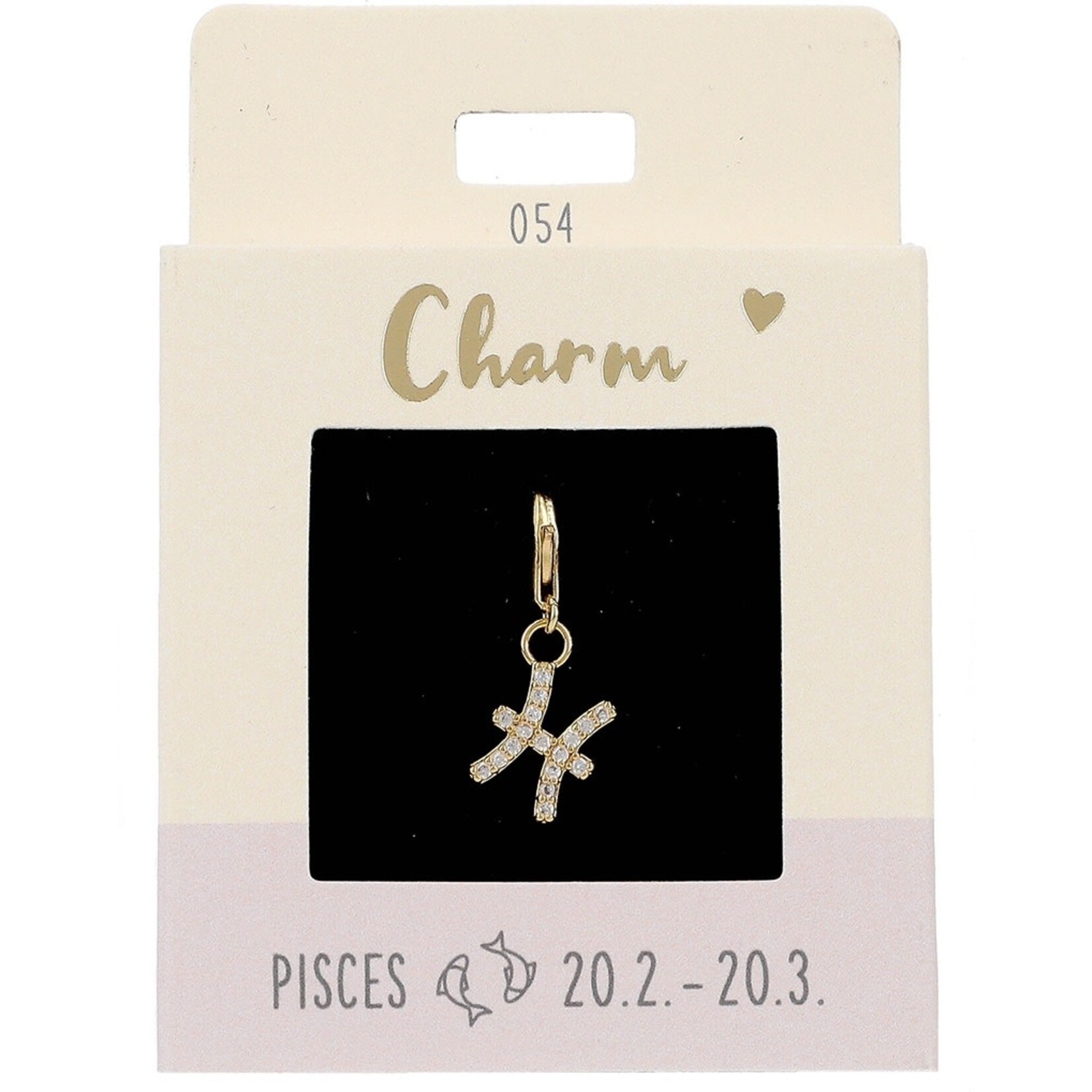 Express Yourself Hanger Sterrenbeeld vissen goudkleurig