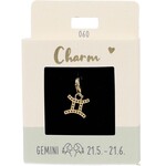 Express Yourself Hanger Sterrenbeeld tweelingen goudkleurig
