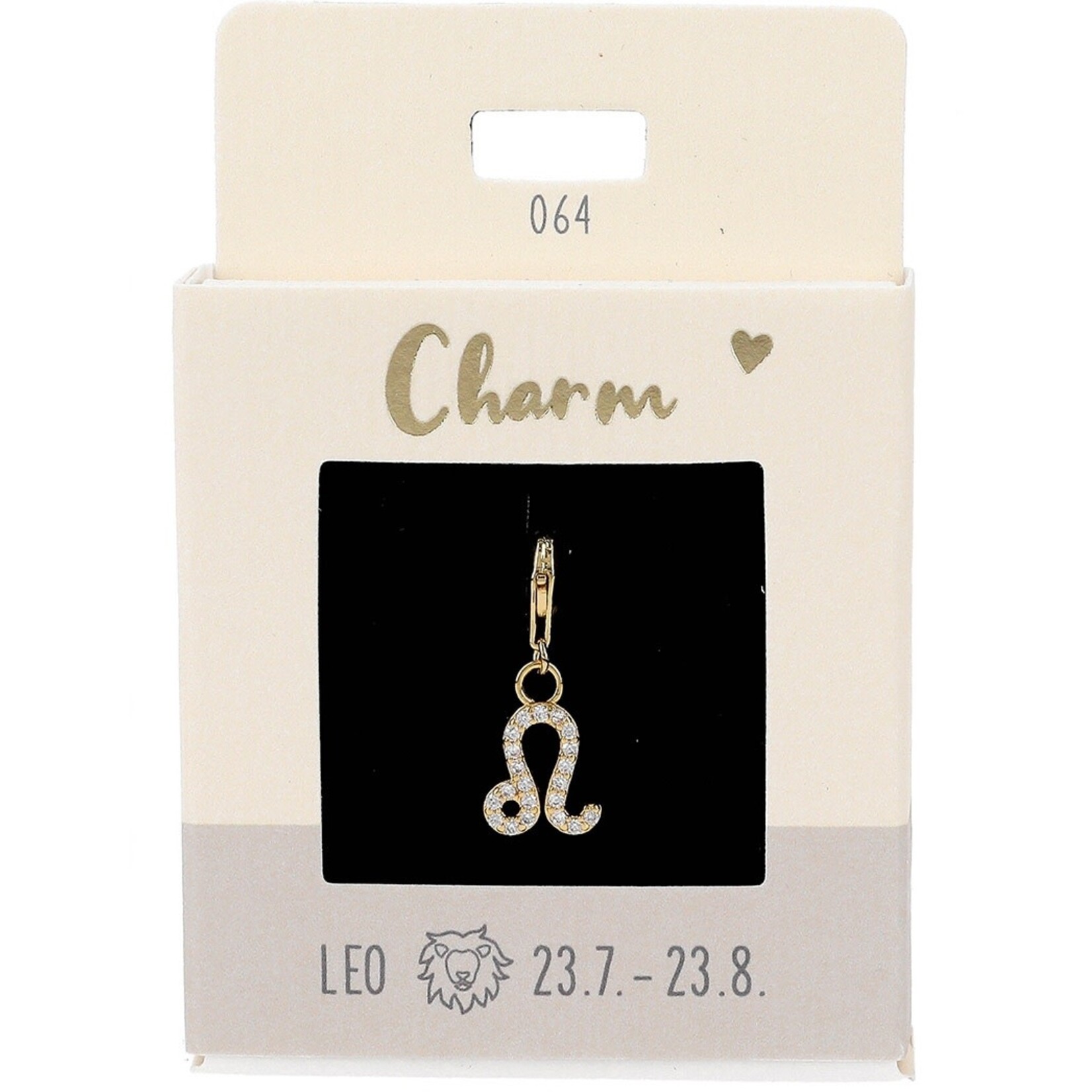 Express Yourself Hanger Sterrenbeeld leeuw goudkleurig