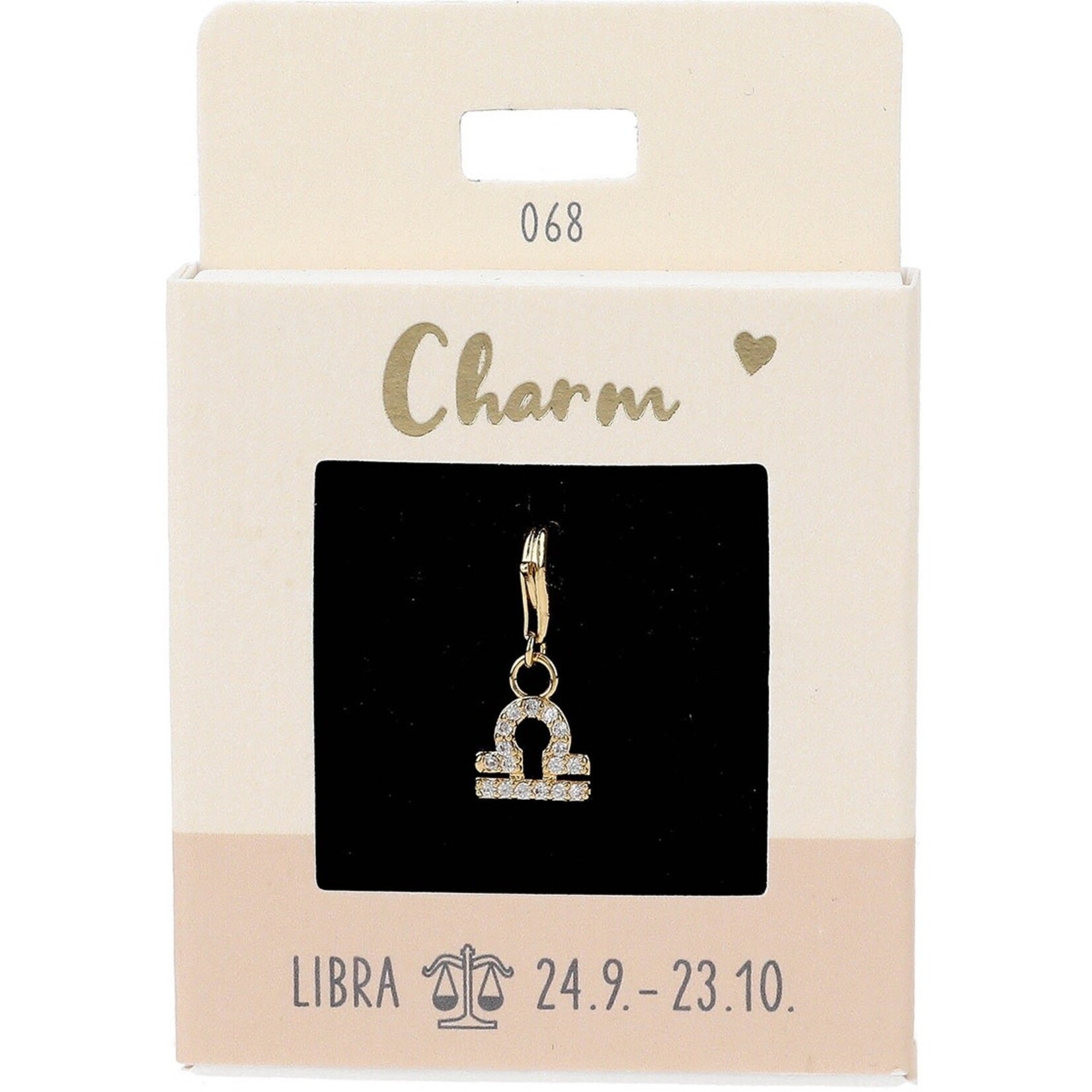 Express Yourself Hanger Sterrenbeeld weegschaal goudkleurig