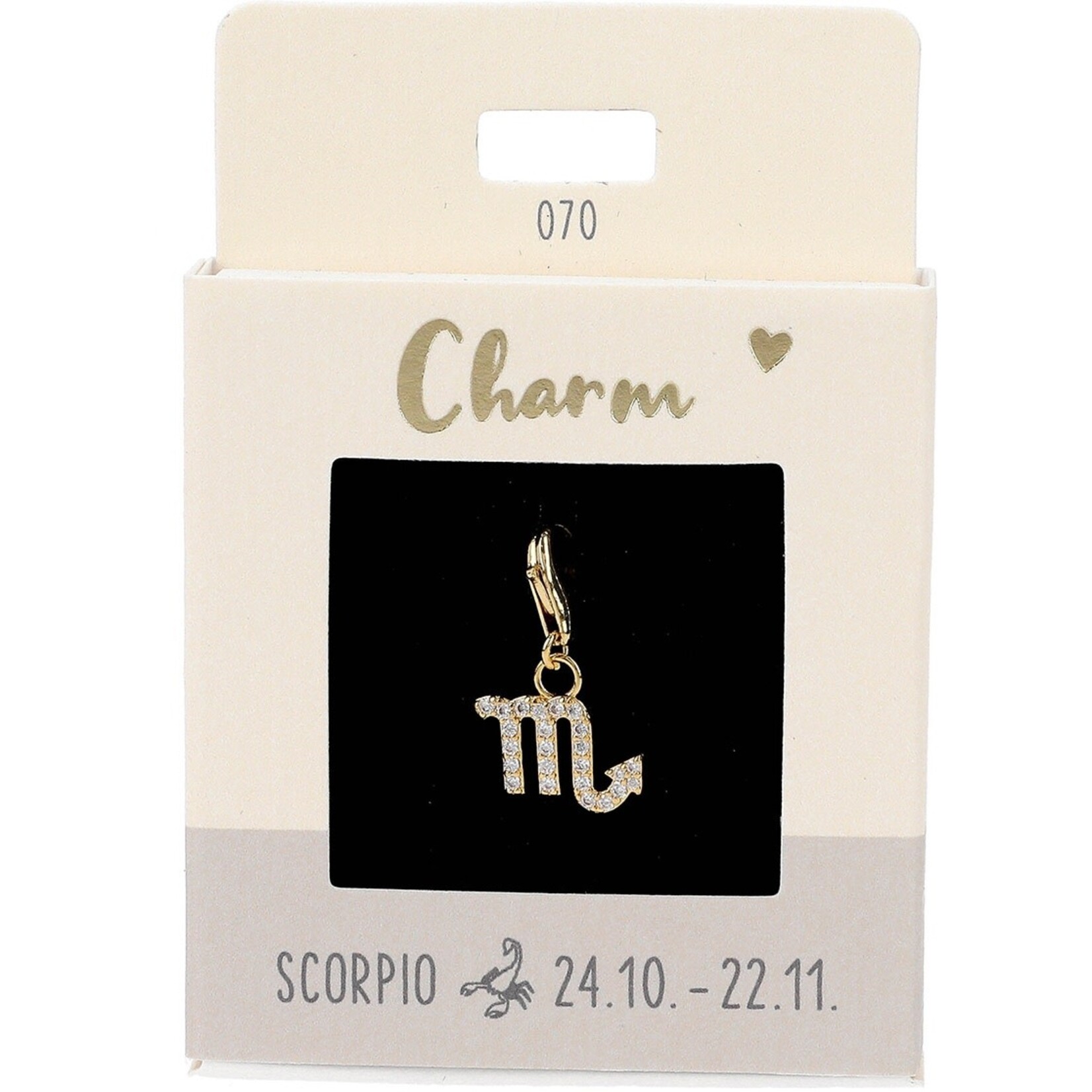 Express Yourself Hanger Sterrenbeeld schorpioen goudkleurig