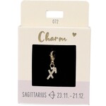 Express Yourself Hanger Sterrenbeeld boogschutter goudkleurig